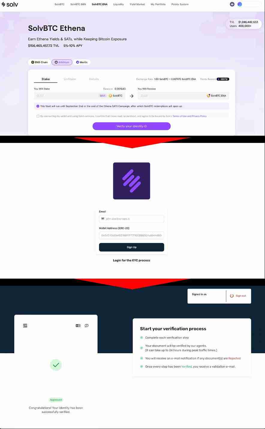 如何参与赚取Solv积分空投?赚取Solv积分的步骤